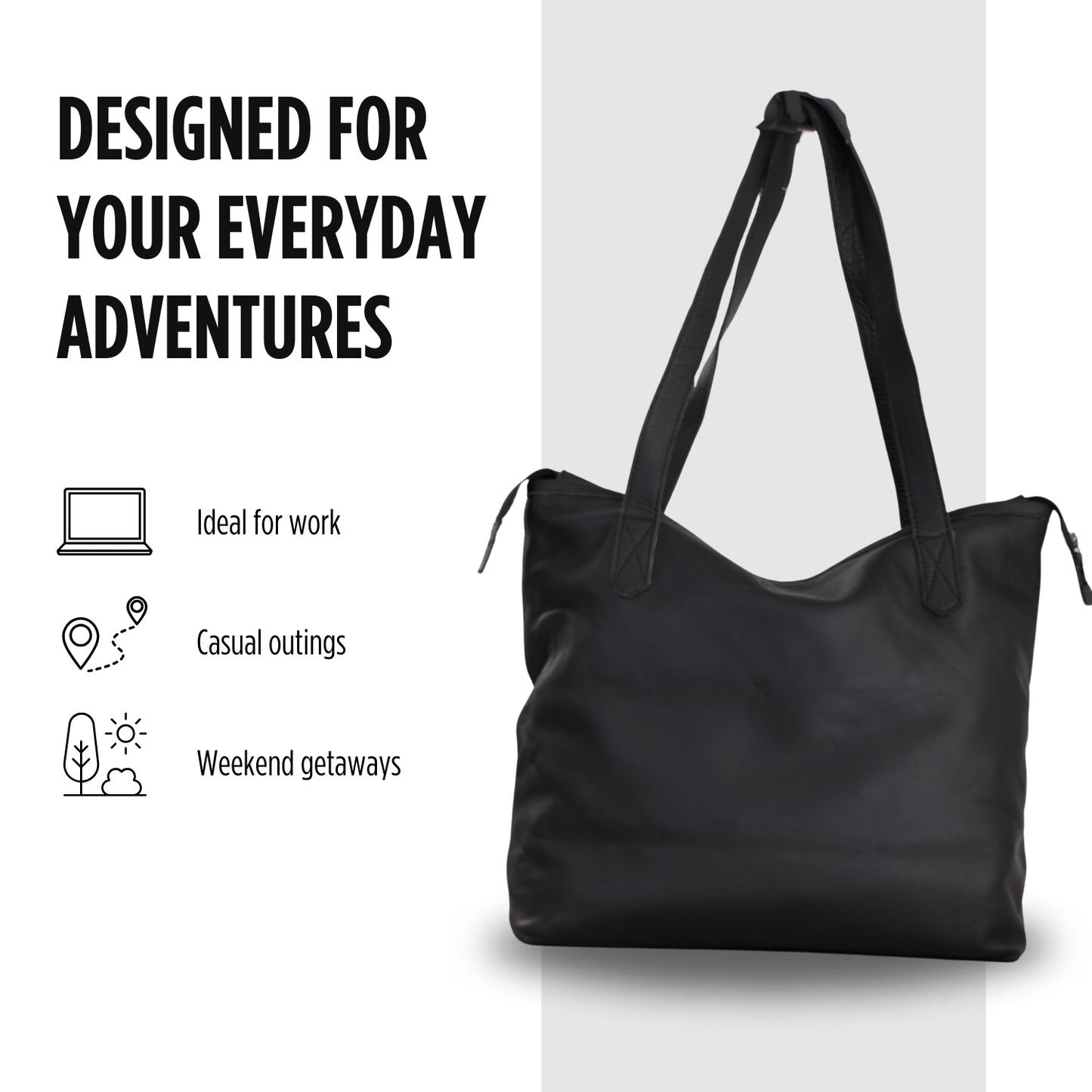 Leather Tote Ladies handbag