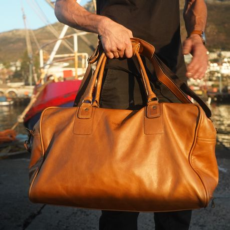 Duffle Bag | Large Leather Weekender - Travel & Overnight | KKL