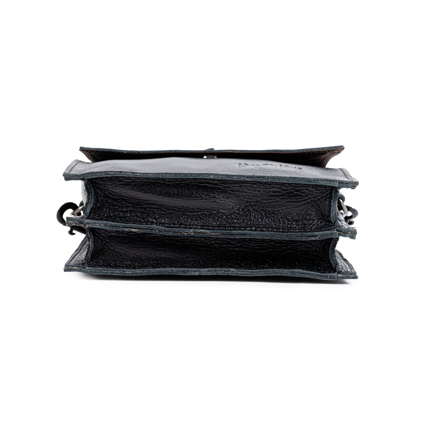 Small Tassle Buffalo Leather Sling Bag