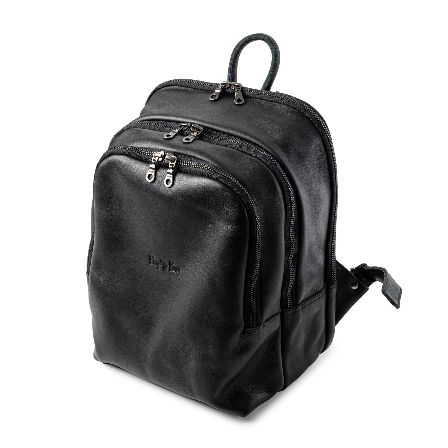 Premium 14" laptop Full Grain Buffalo Leather Backpack