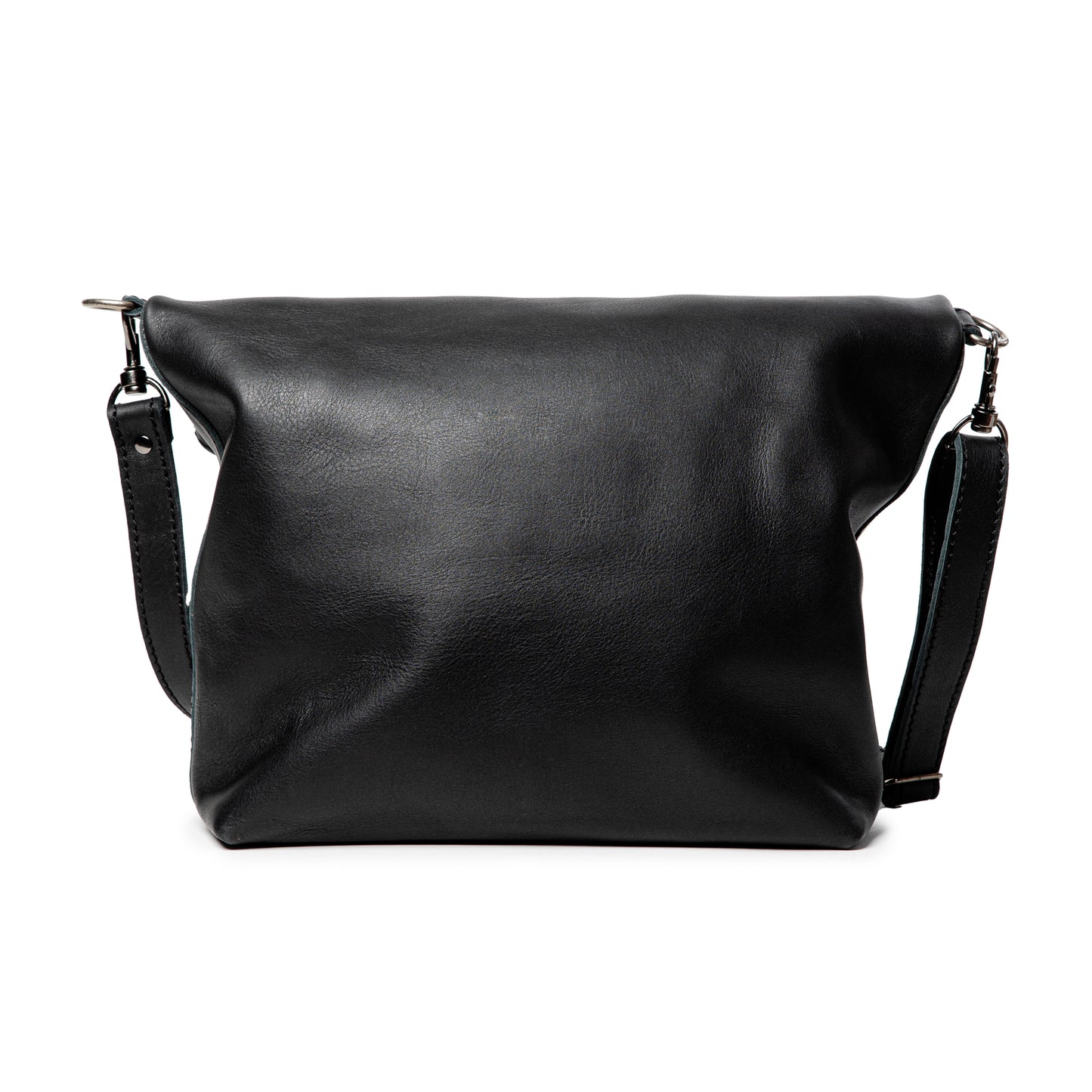 King Kong Leather Fold-over Buffalo Tote Leather Handbag