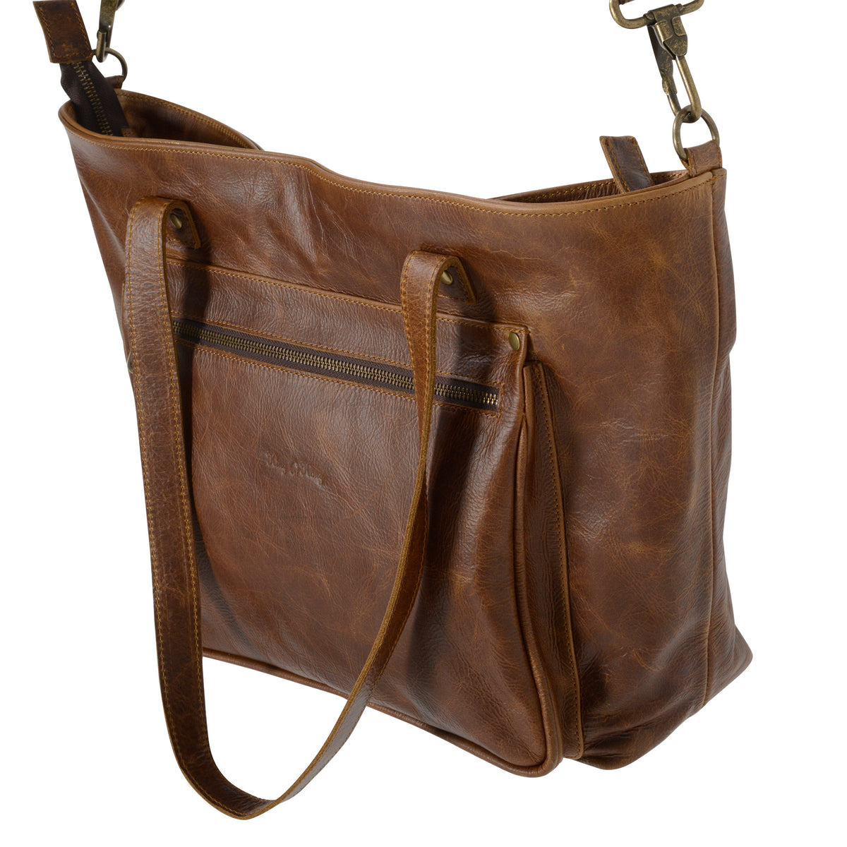 Leather Large Laptop Handbag