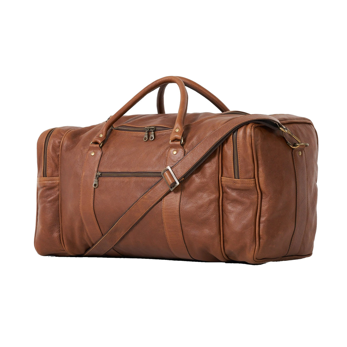 Leather Old Finn Duffel Bag