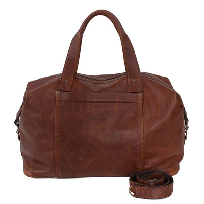 Leather Weekend Overnight Bag