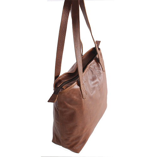 Everyday Soft Shopper Tote Ladies Hand Bag - kingkong-leather