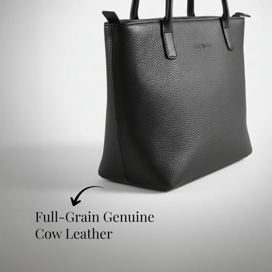 Leather Casual Tote Bag
