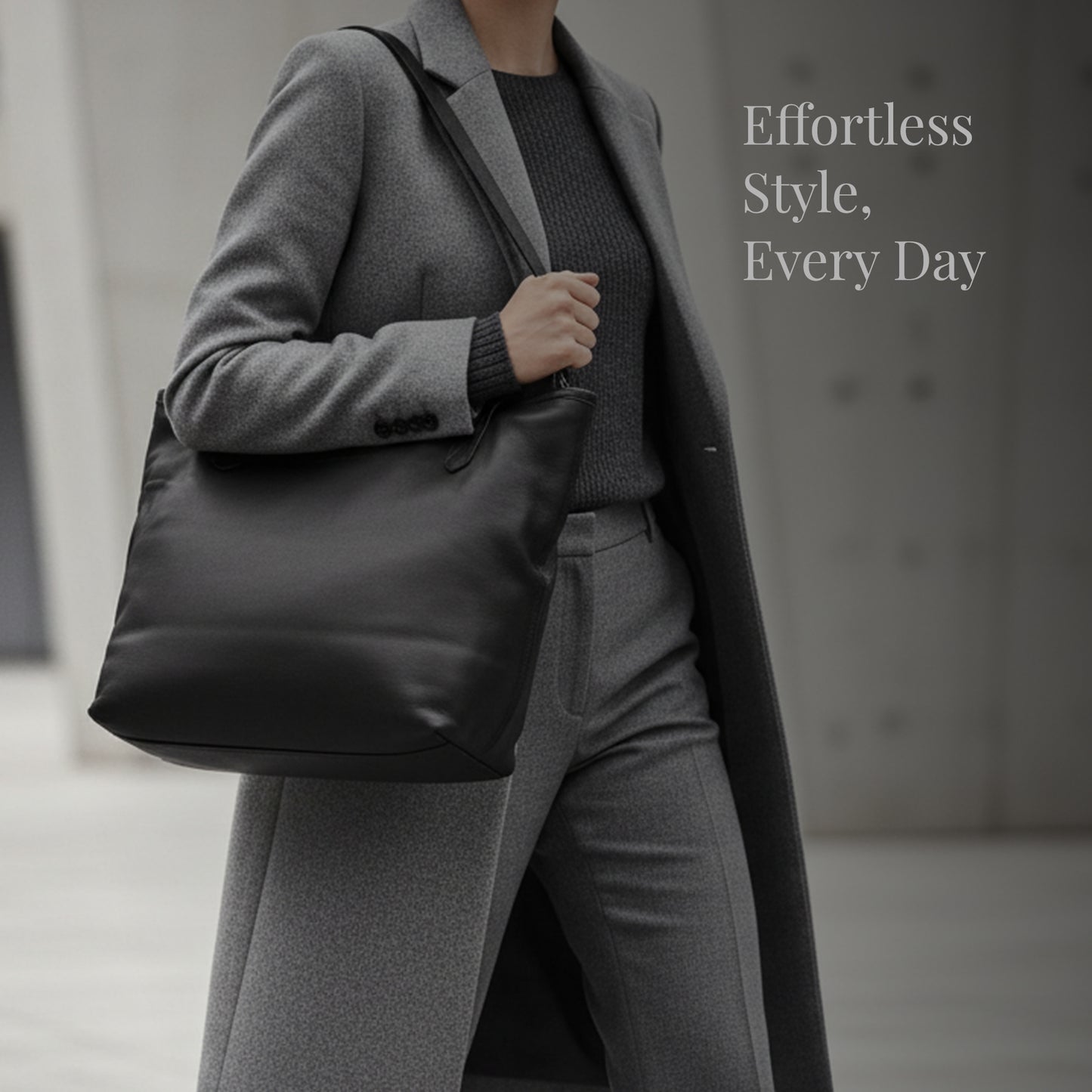 Leather Tote Ladies handbag