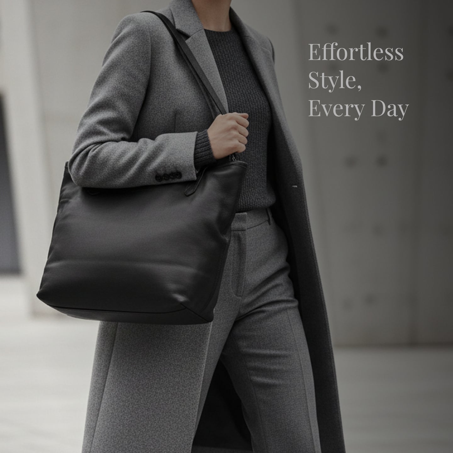 Leather Tote Ladies handbag