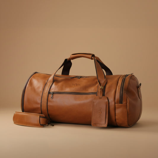 Weekender Duffel Bag - Gym Travel Bag - Waterproof Lining