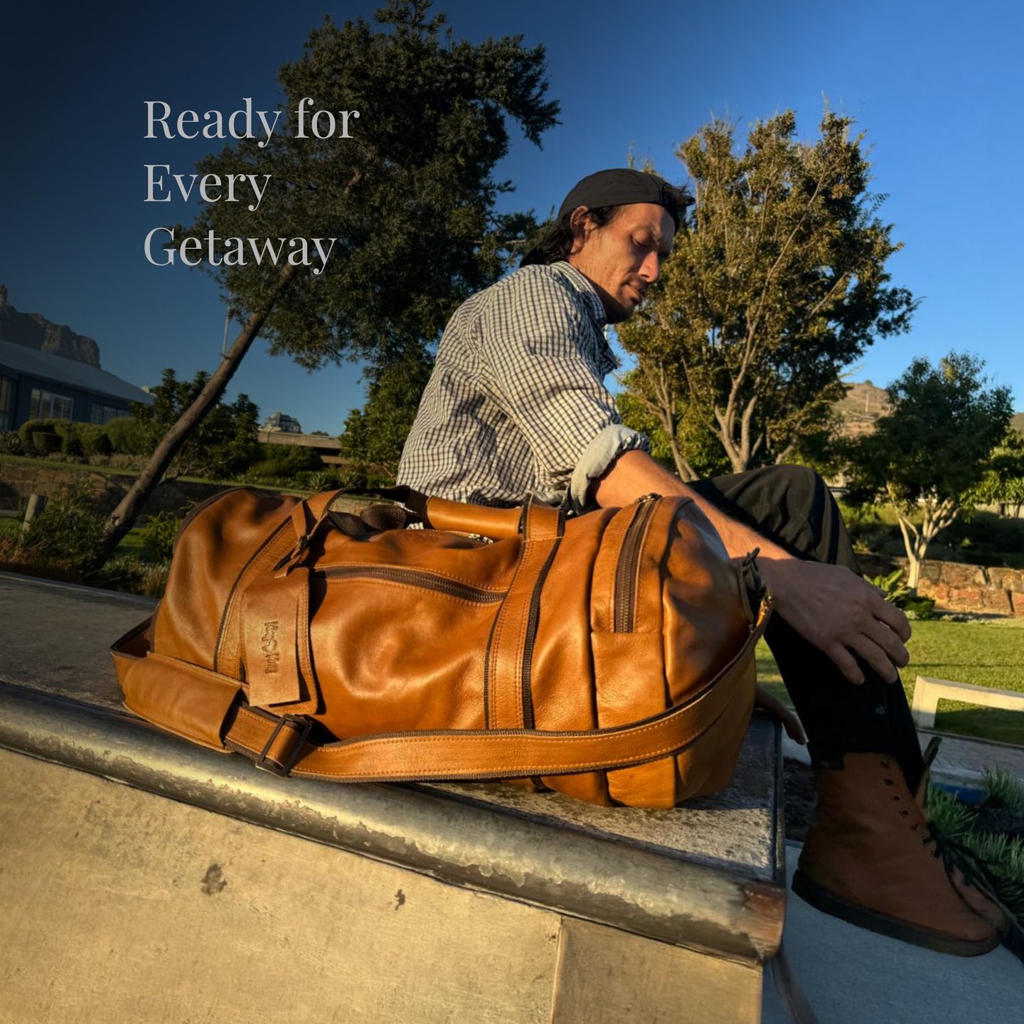 Weekender Duffel Bag - Gym Travel Bag - Waterproof Lining