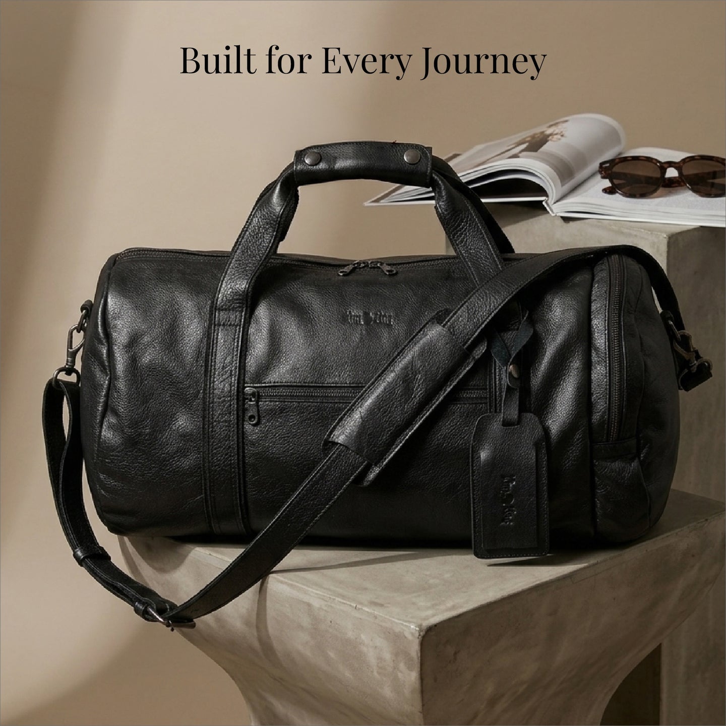 Weekender Duffel Bag - Gym Travel Bag - Waterproof Lining