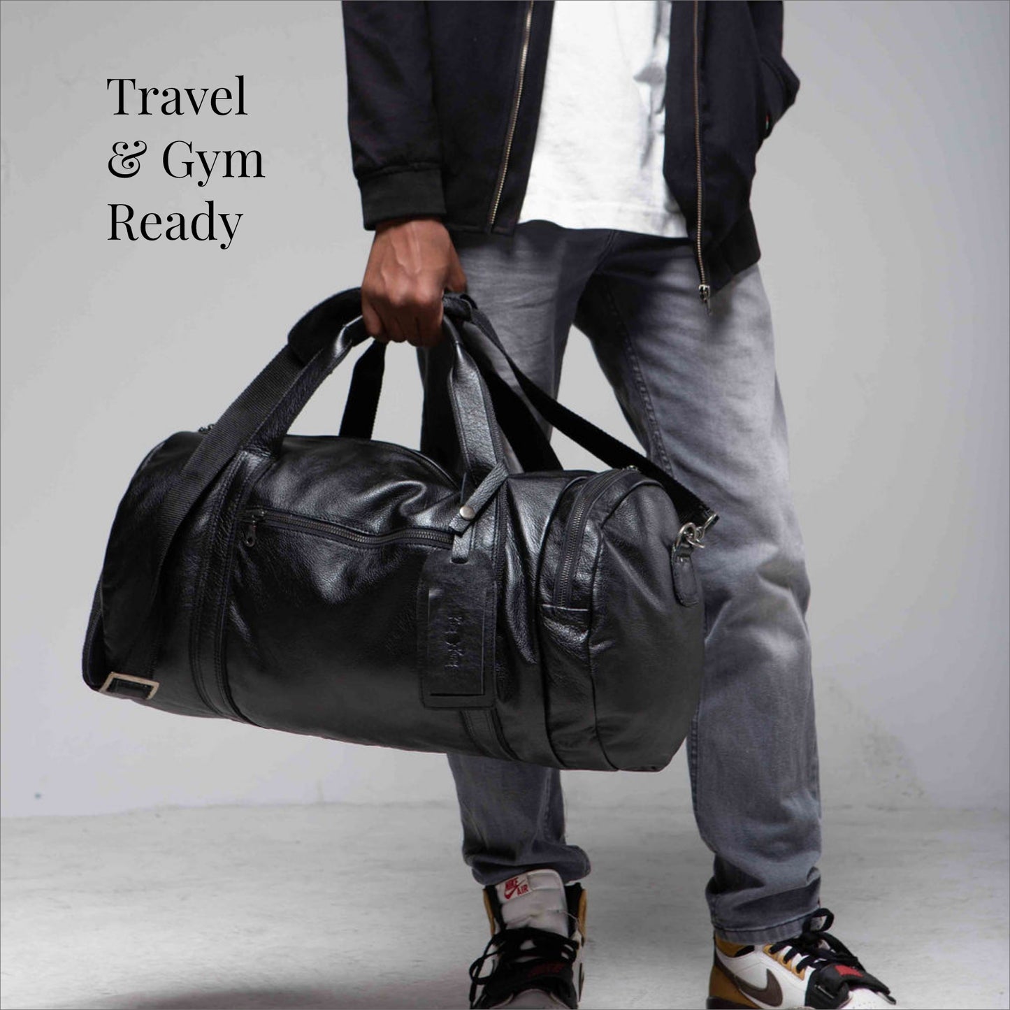 Weekender Duffel Bag - Gym Travel Bag - Waterproof Lining