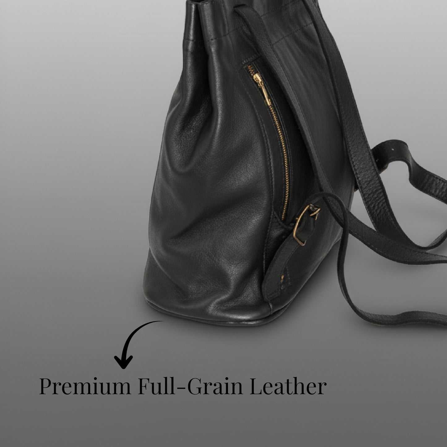 Leather 2 In 1 tote hand backpack
