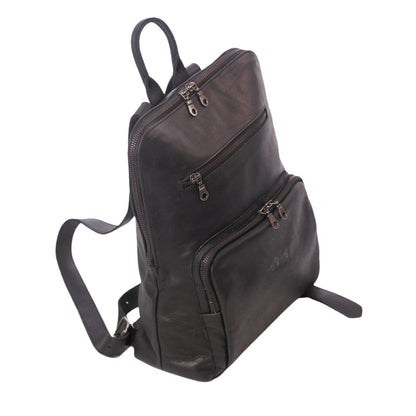 Travel Backpack - Genuine Leather- Stylish & Compact - King Kong Leather