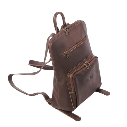 Travel Backpack - Genuine Leather- Stylish & Compact - King Kong Leather