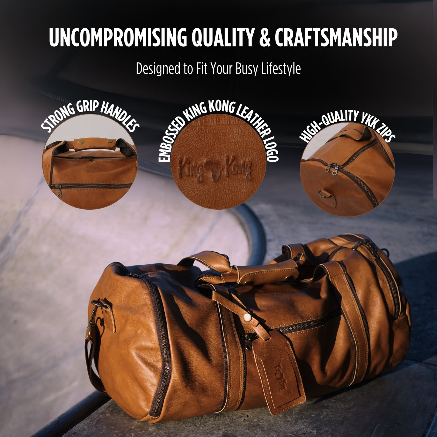 Stockman Weekender Sport Gym Duffel Bag with Waterproof Lining