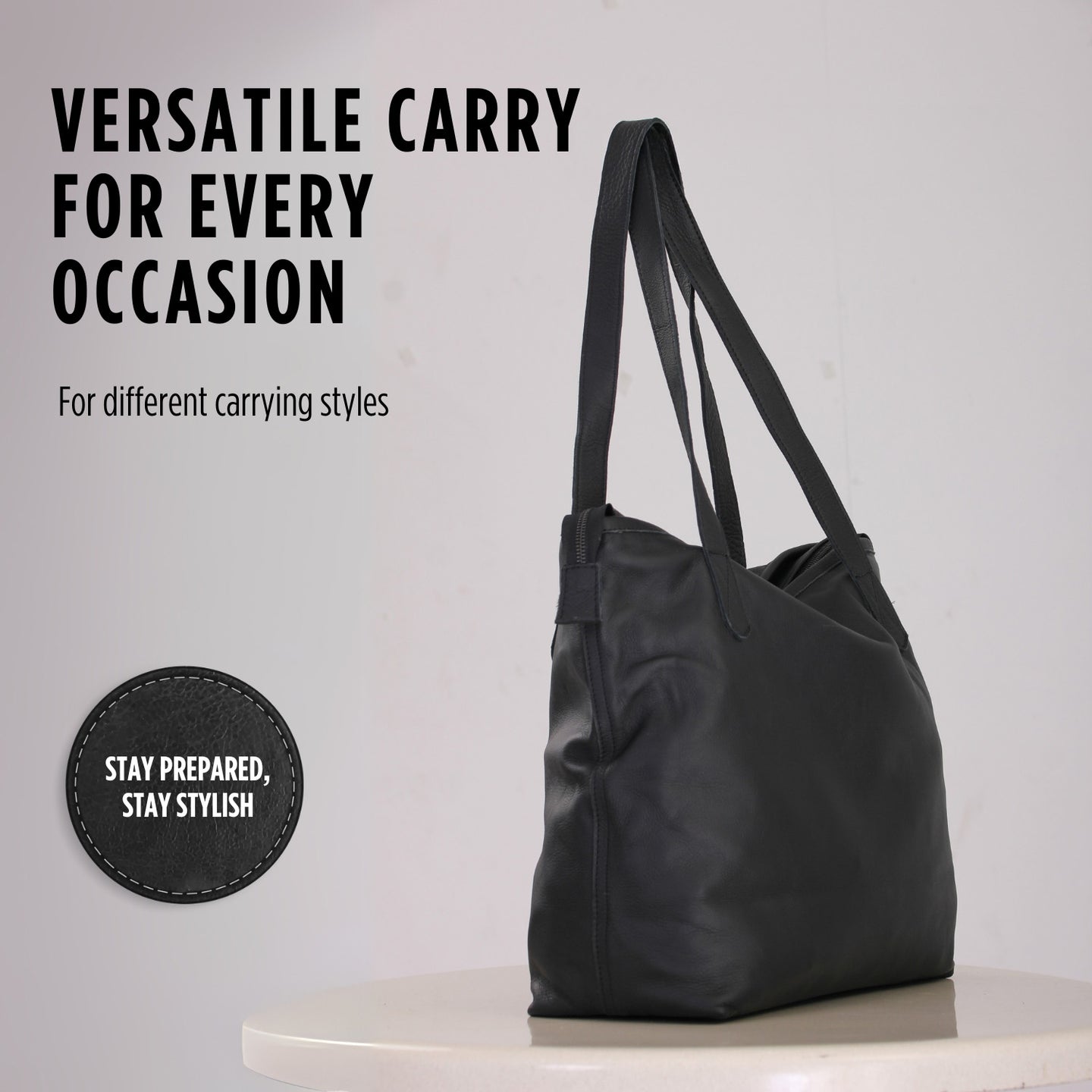 Leather Tote Ladies handbag