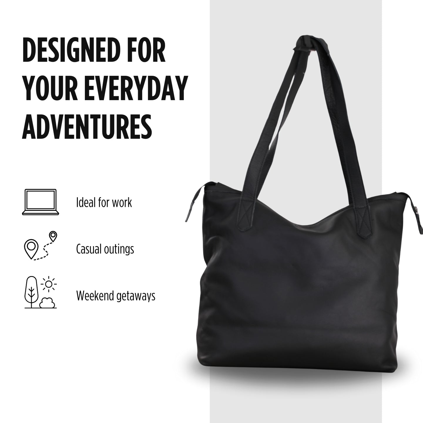 Leather Tote Ladies handbag