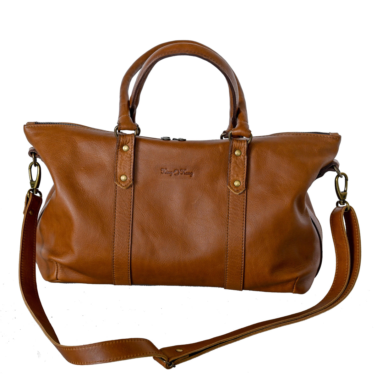 Monalisa Leather Shoulder Handbag with Sling