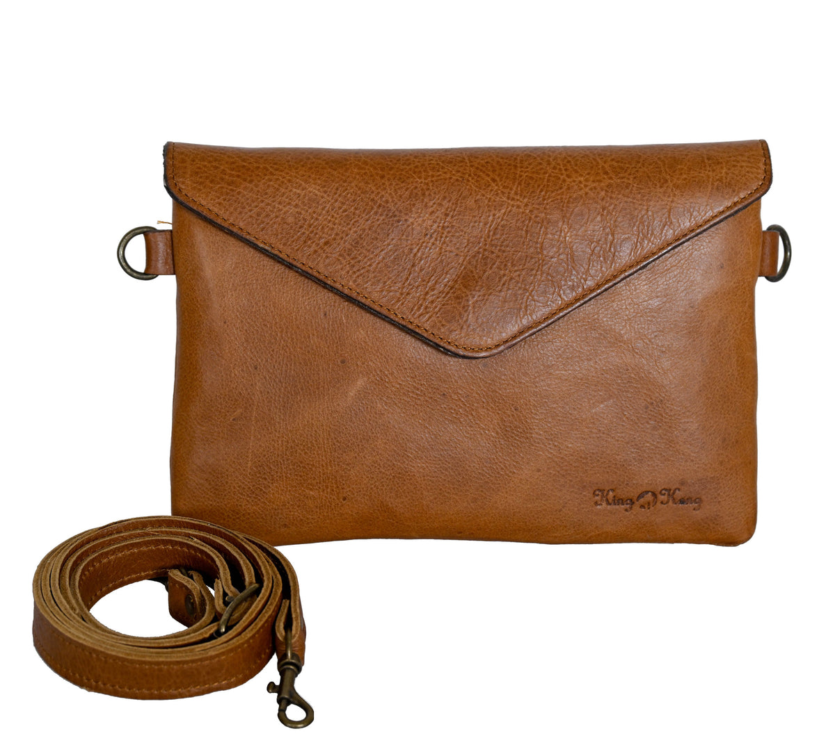 A5 Envelope Clutch Leather Sling