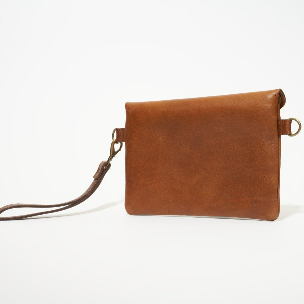 A5 Envelope Clutch Leather Sling