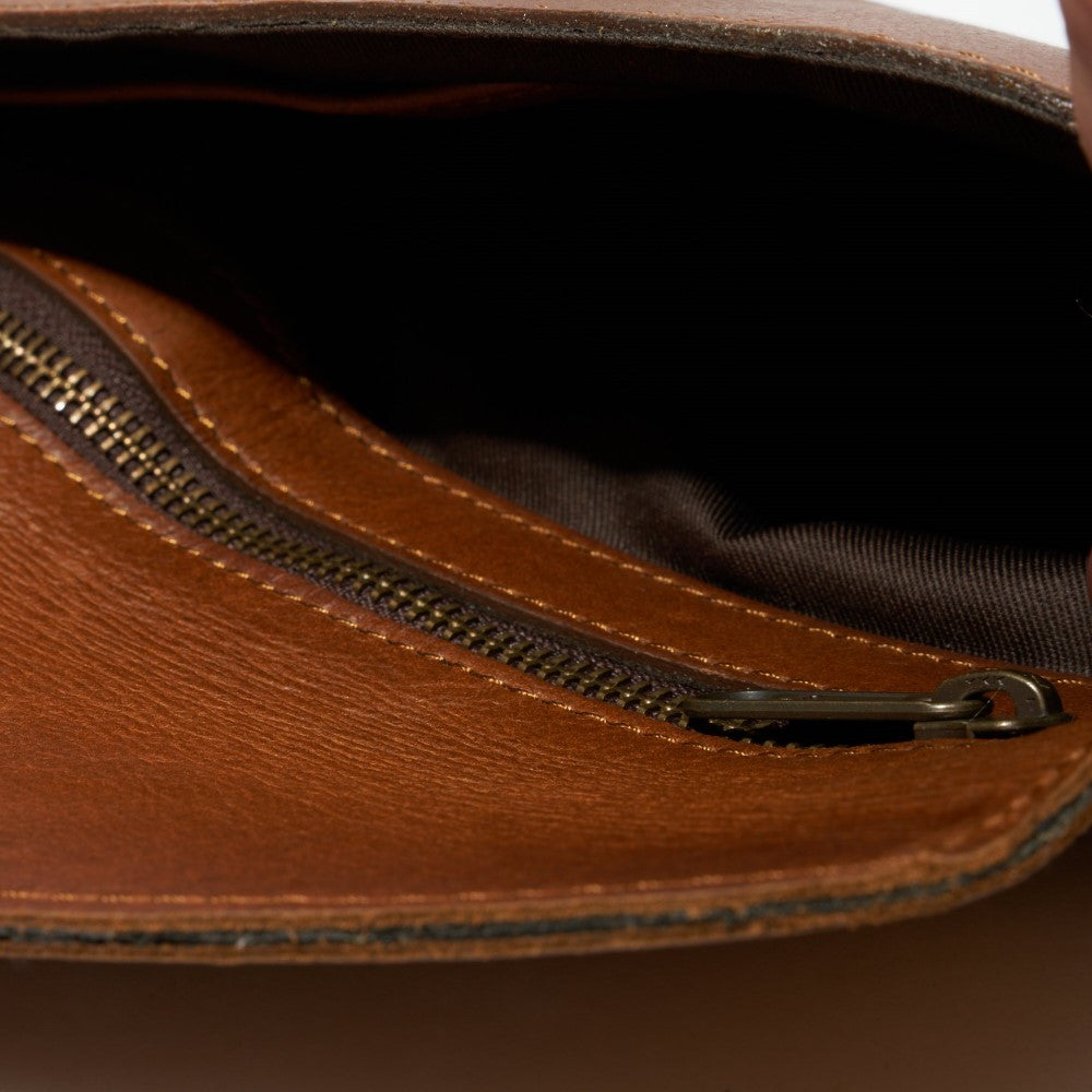 A5 Envelope Clutch Leather Sling