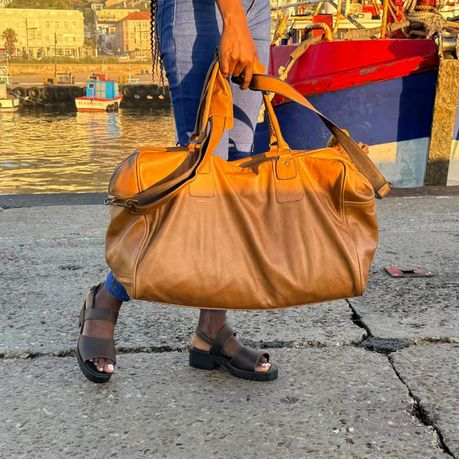 Duffle Bag | Large Leather Weekender - Travel & Overnight | KKL