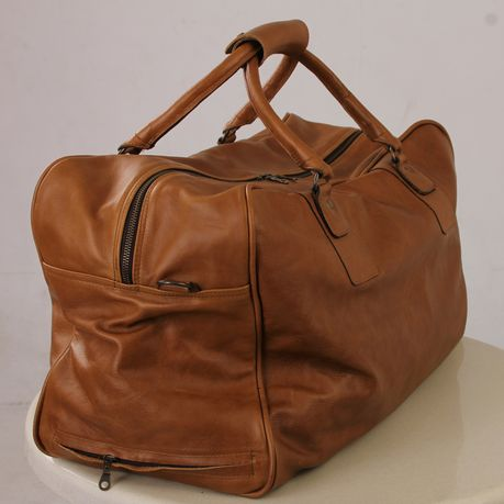 Duffle Bag | Large Leather Weekender - Travel & Overnight | KKL