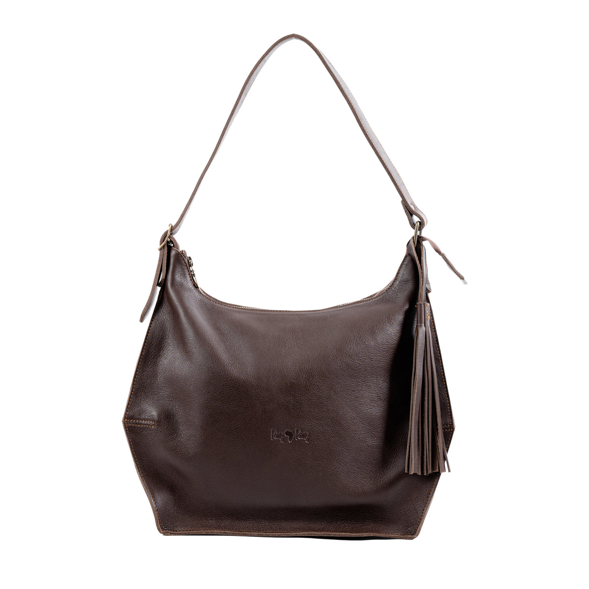 King Kong Leather Buffalo Full grain Diamond Tote