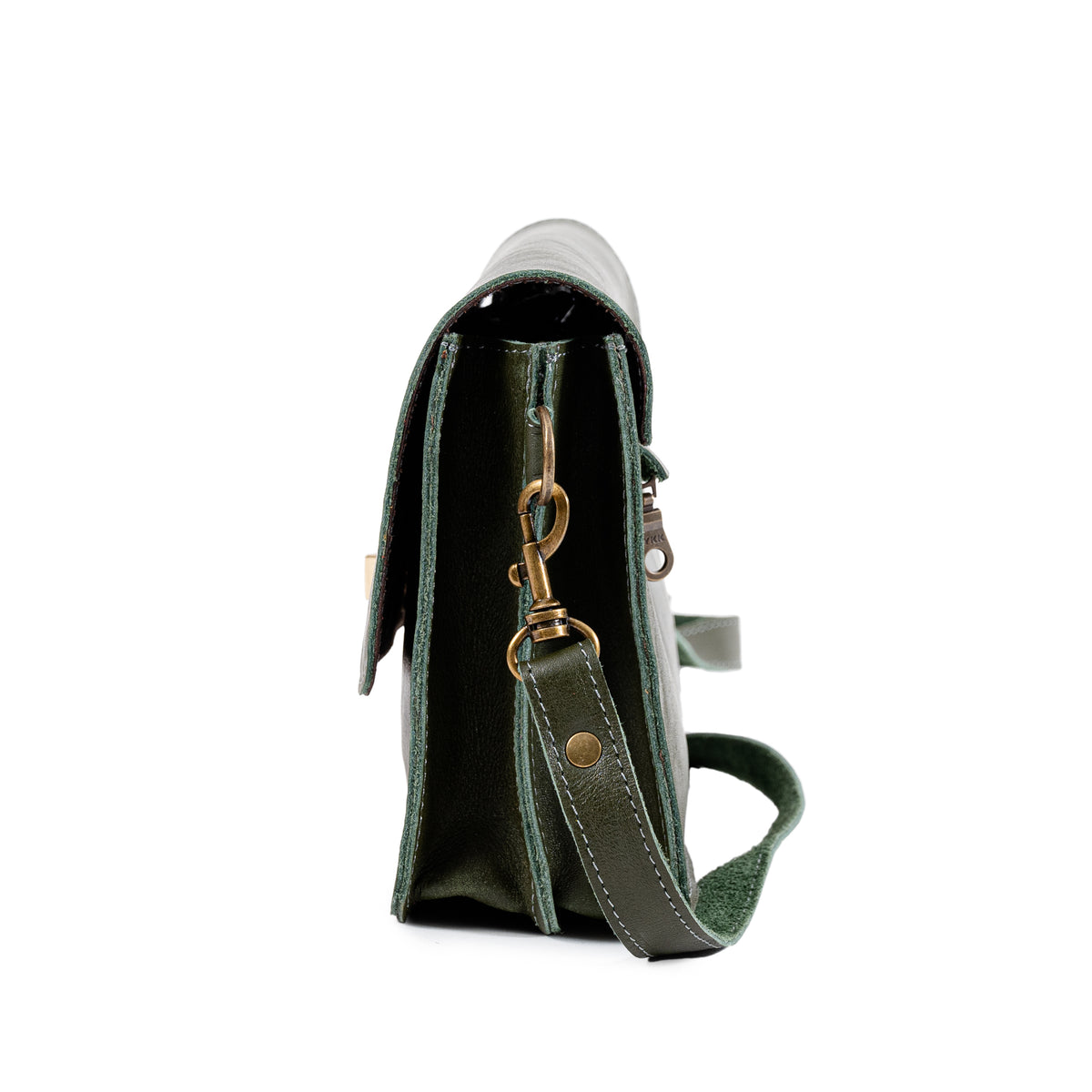 King Kong A5 Buffalo Leather Sling Bag