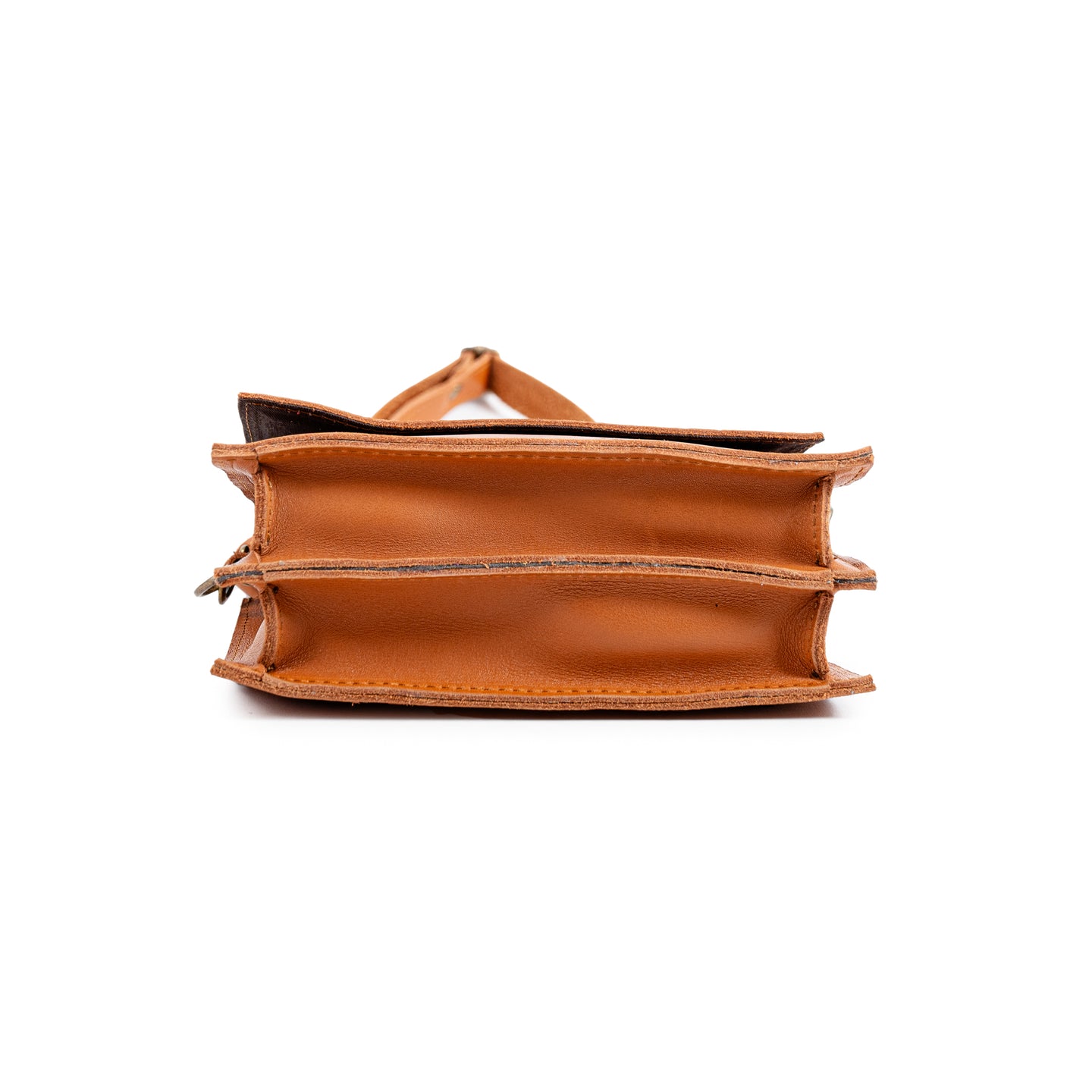 Small Tassle Buffalo Leather Sling Bag