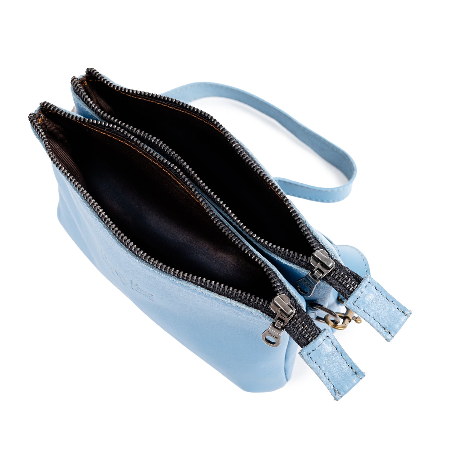 Double Zipper Sling Bag