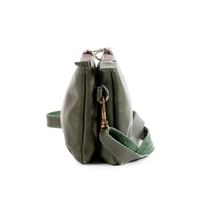 Double Zipper Sling Bag