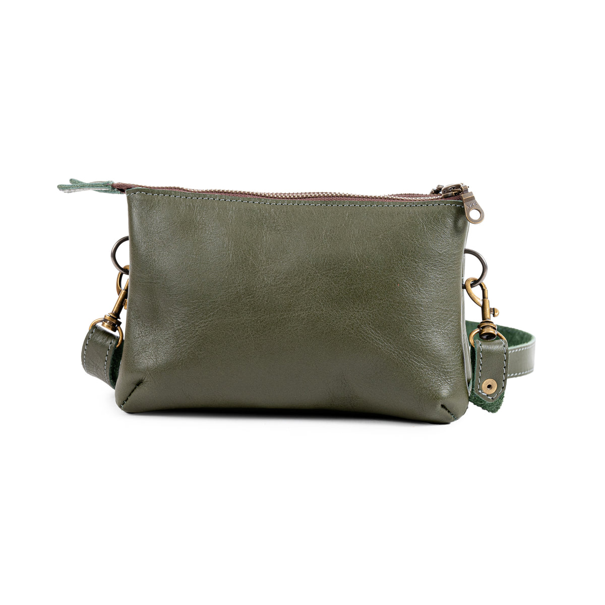 Double Zipper Sling Bag