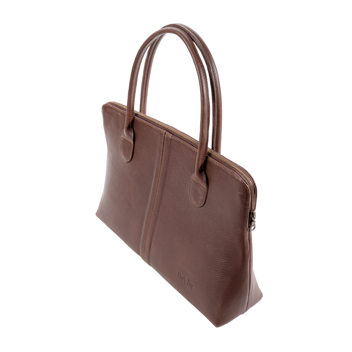 Buffalo Leather Lined Work Laptop Bag