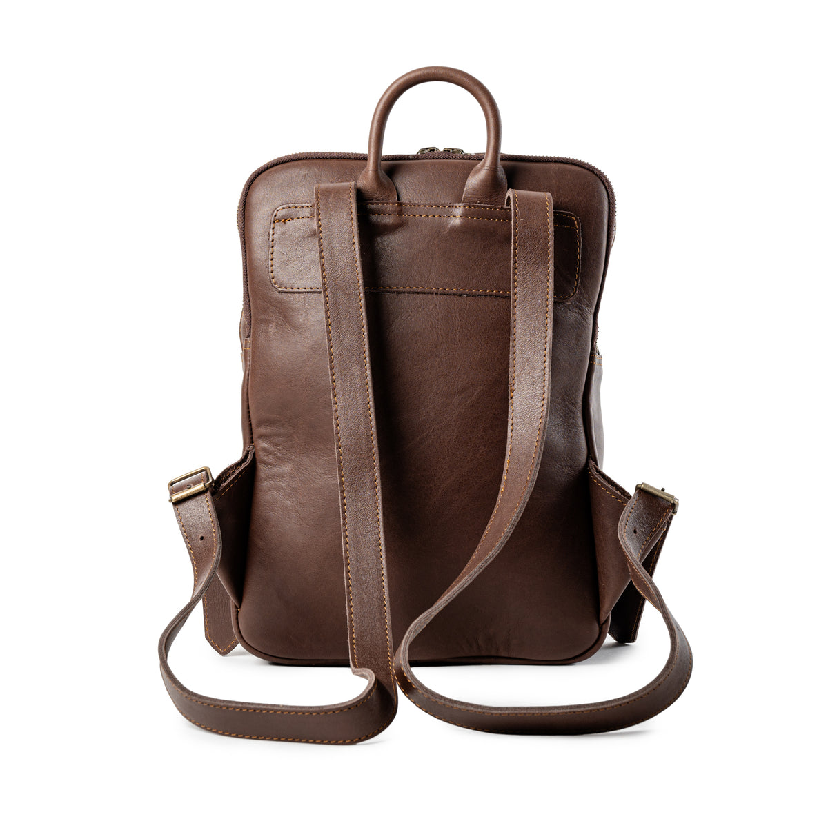 Classic Tech 14&quot; laptop Full Grain Buffalo Leather Backpack