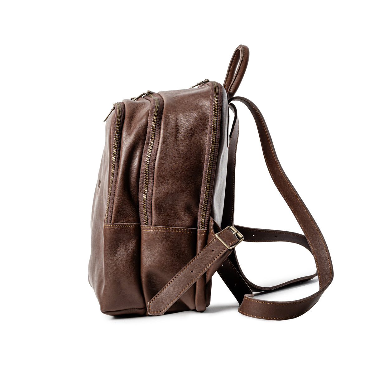 Premium 14&quot; laptop Full Grain Buffalo Leather Backpack