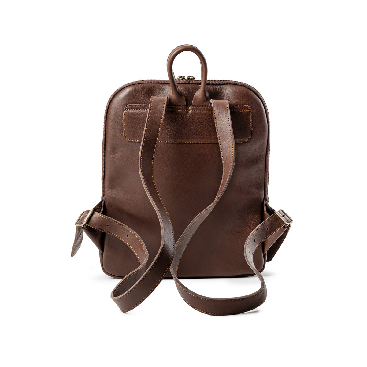 Premium 14&quot; laptop Full Grain Buffalo Leather Backpack