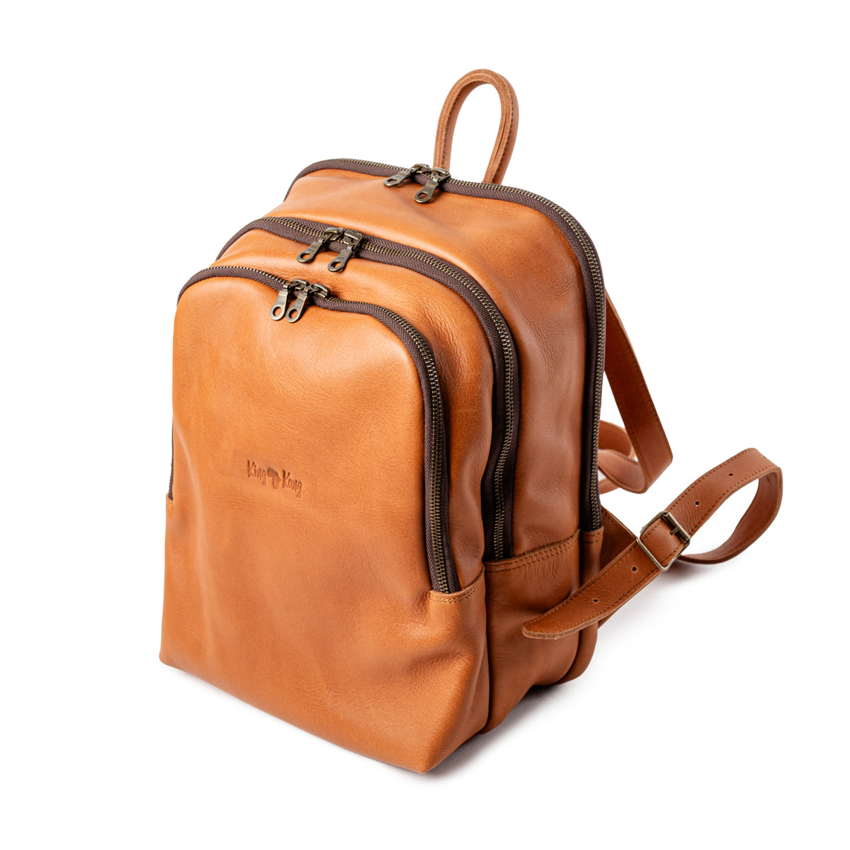 Premium 14&quot; laptop Full Grain Buffalo Leather Backpack