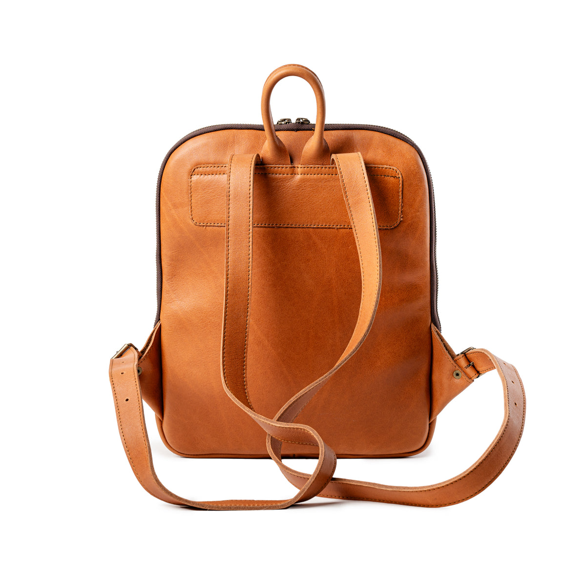 Premium 14&quot; laptop Full Grain Buffalo Leather Backpack