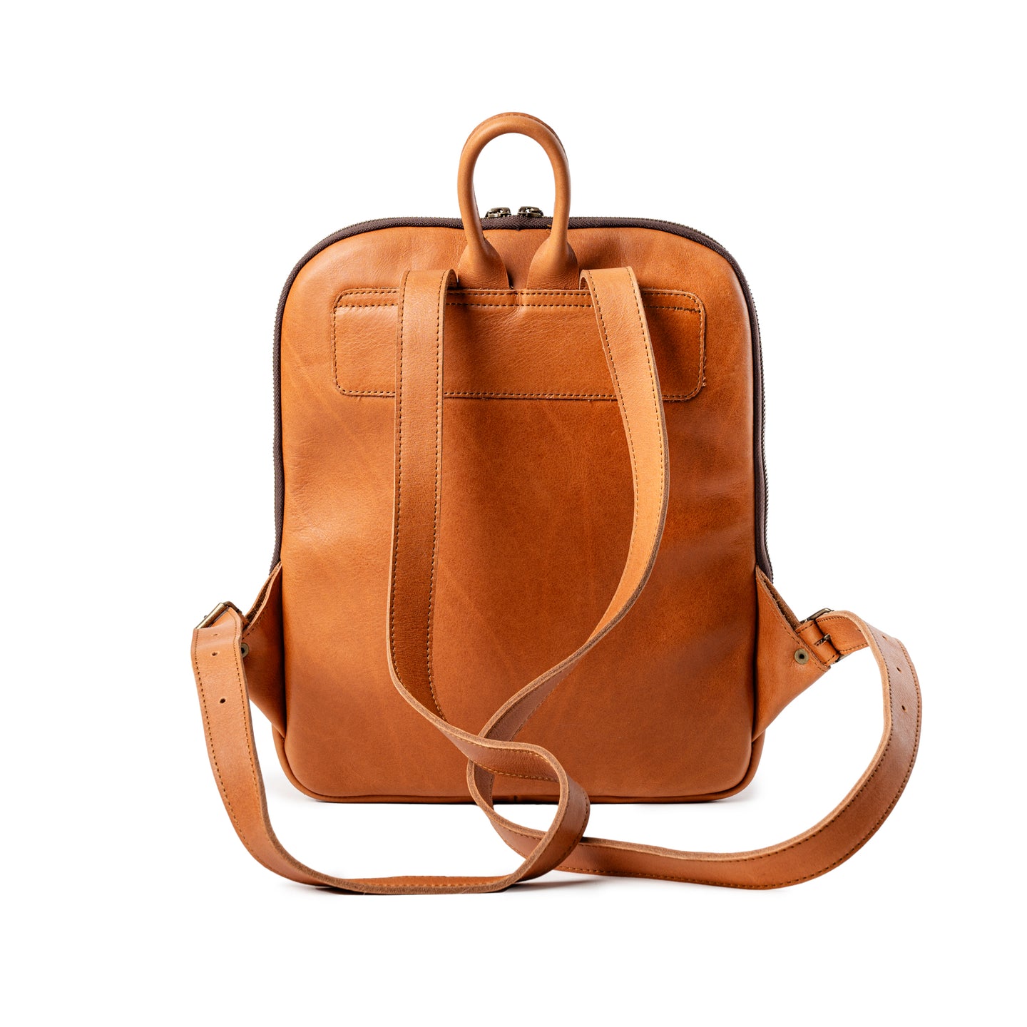 Premium 14" laptop Full Grain Buffalo Leather Backpack
