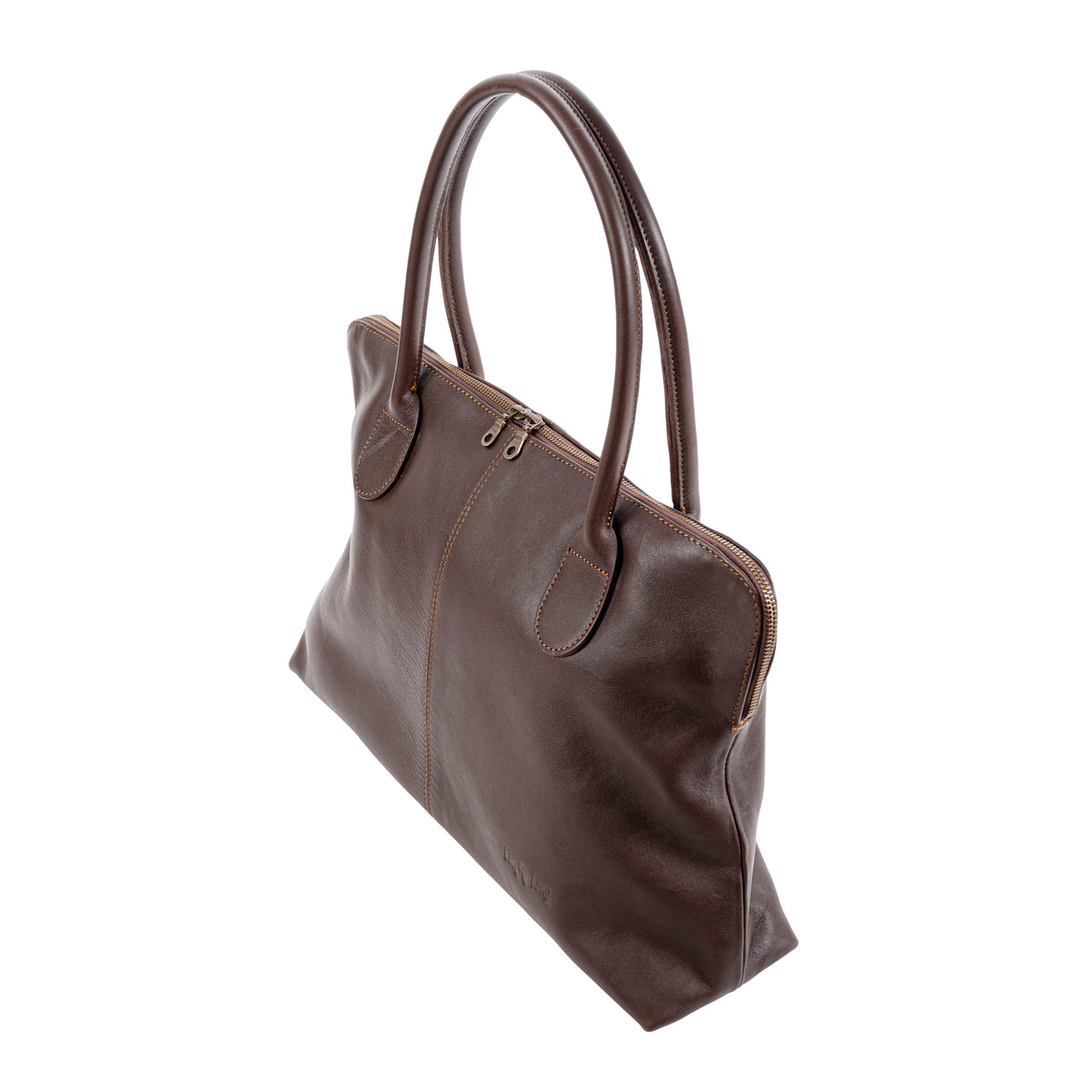 Buffalo Leather Lined Work Laptop Bag