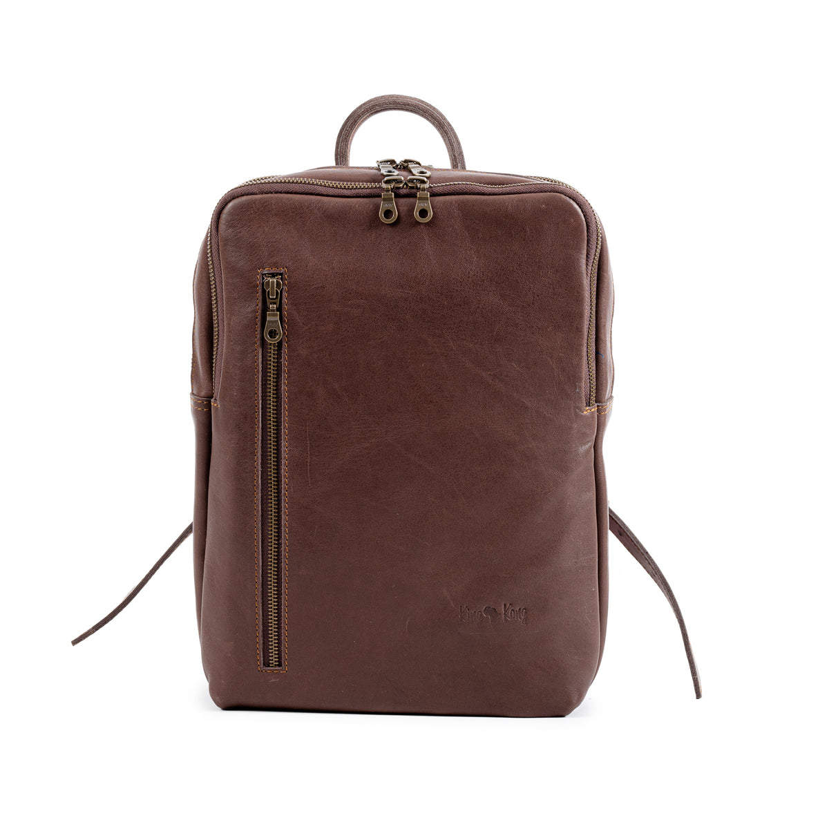 Classic Tech 14&quot; laptop Full Grain Buffalo Leather Backpack