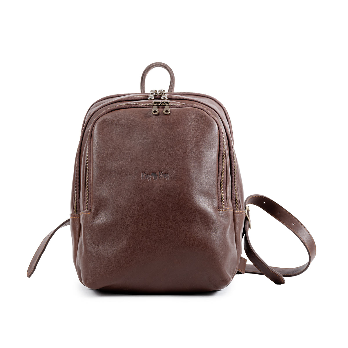 Premium 14&quot; laptop Full Grain Buffalo Leather Backpack