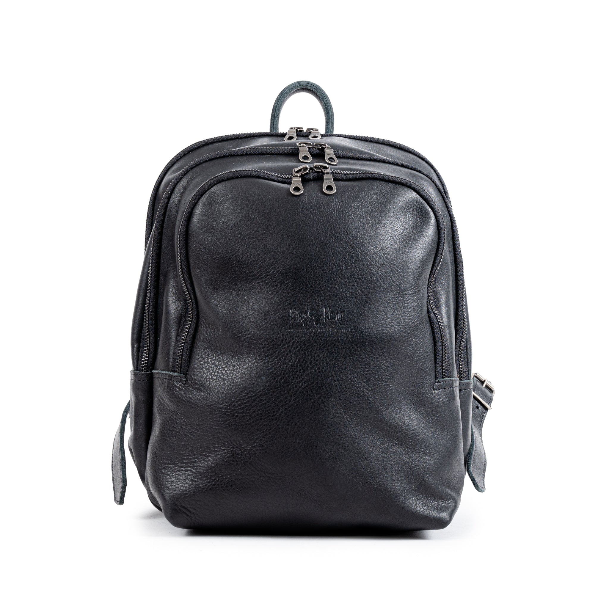 Best black leather backpack online