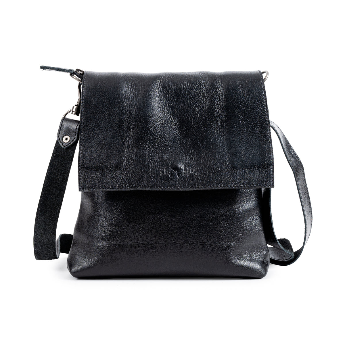 King Kong Dorin Buffalo Leather Sling Bag