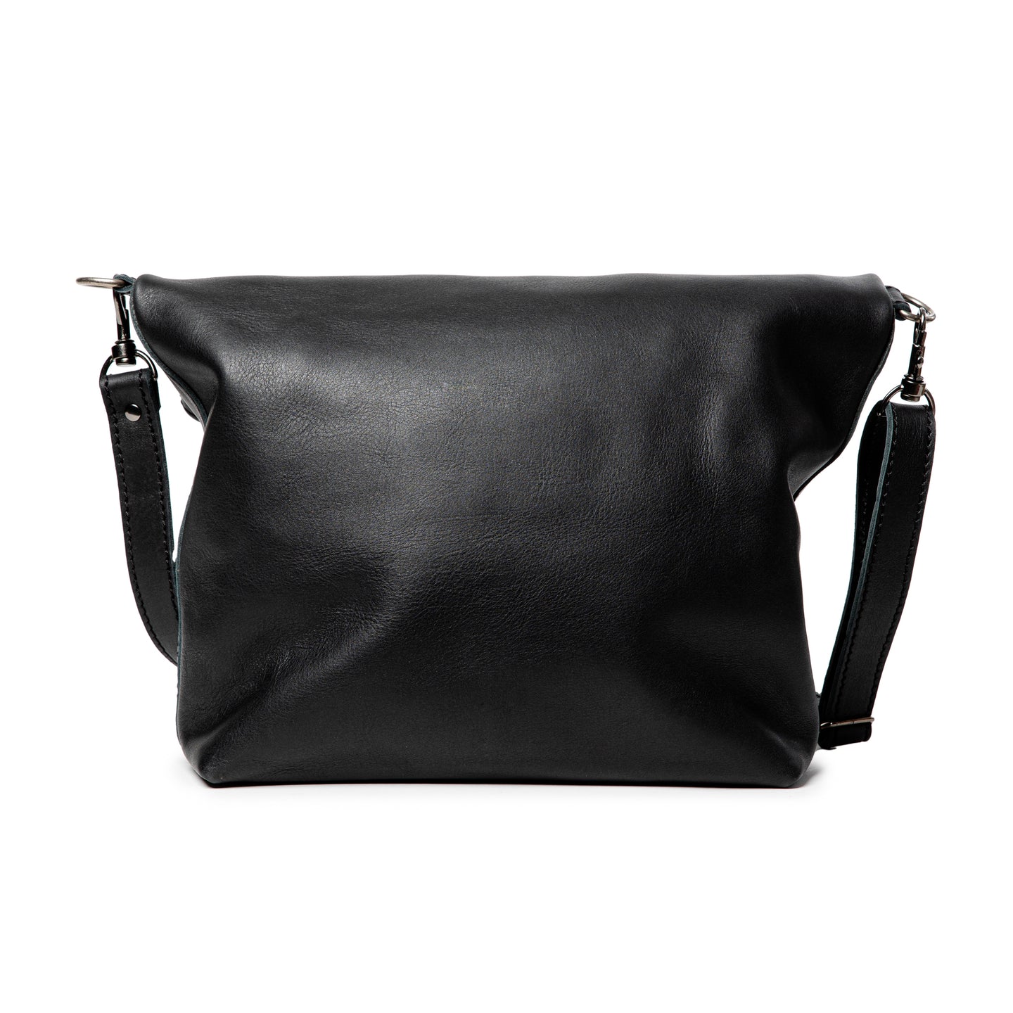 King Kong Leather Fold-over Buffalo Tote Leather Handbag
