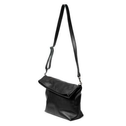 King Kong Leather Fold-over Buffalo Tote Handbag