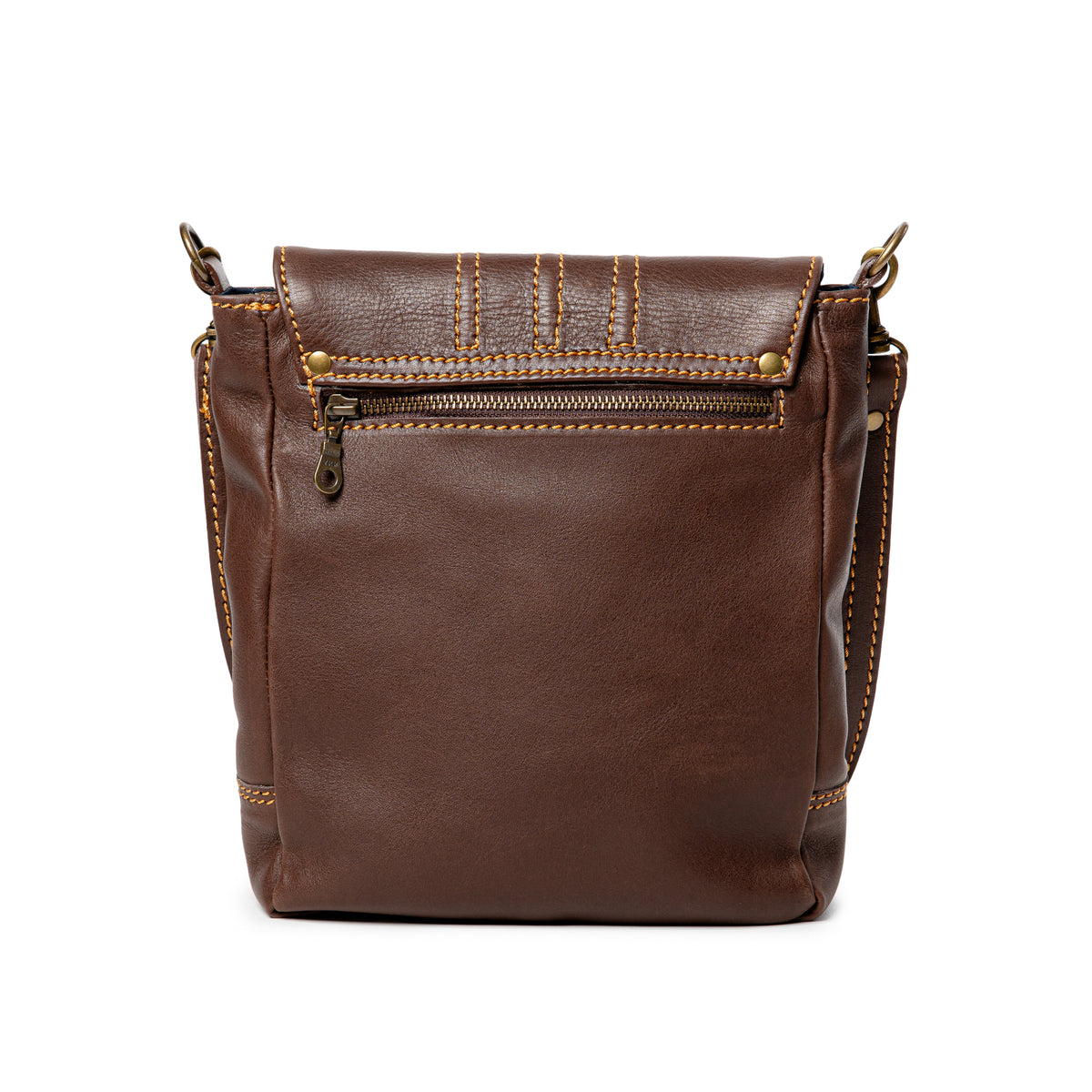 Buffalo Leather 8 inch Messenger