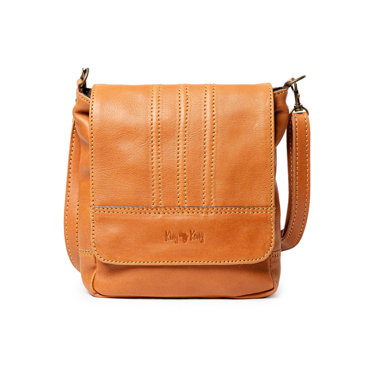 Buffalo Leather 8 inch Messenger